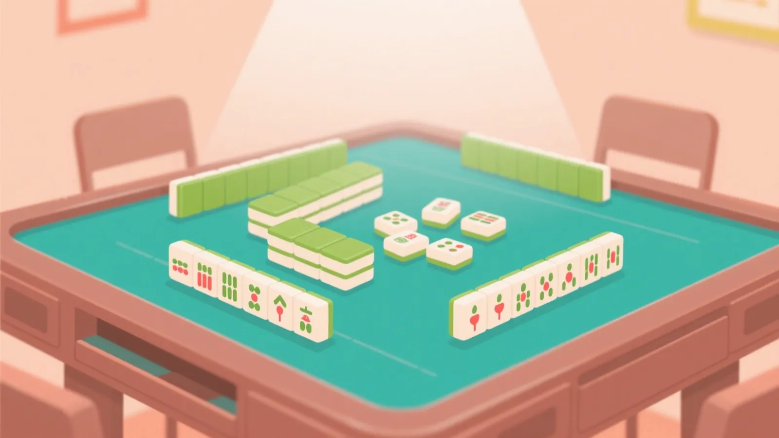 在线打麻将氛围图